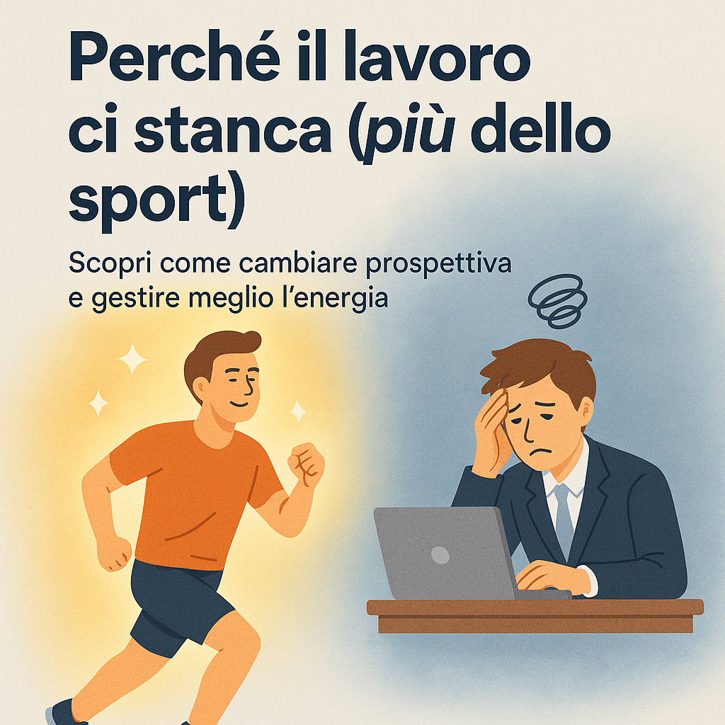 Perche il lavoro ci stanca piu dello Sport